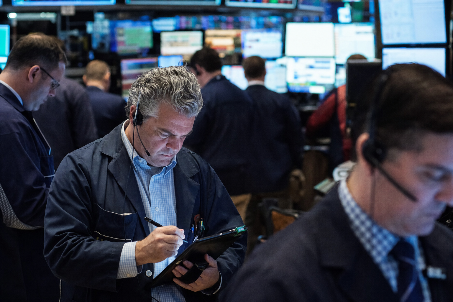Photograph of a financials setting illustrating the ABC Arbitrage story