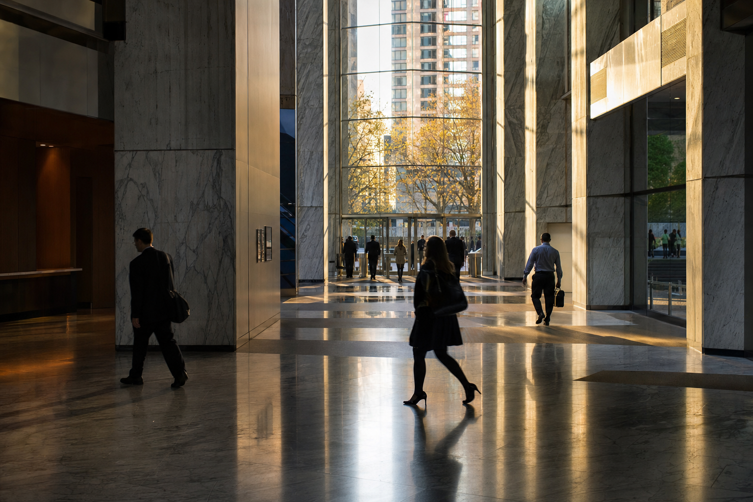 Photograph from the financials sector illustrating the ABC Arbitrage insider-trading story