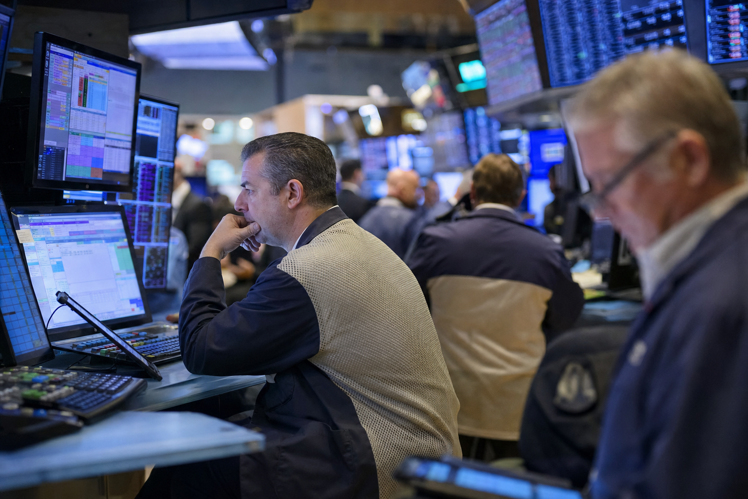 Photograph of a financials setting illustrating the ABC Arbitrage story