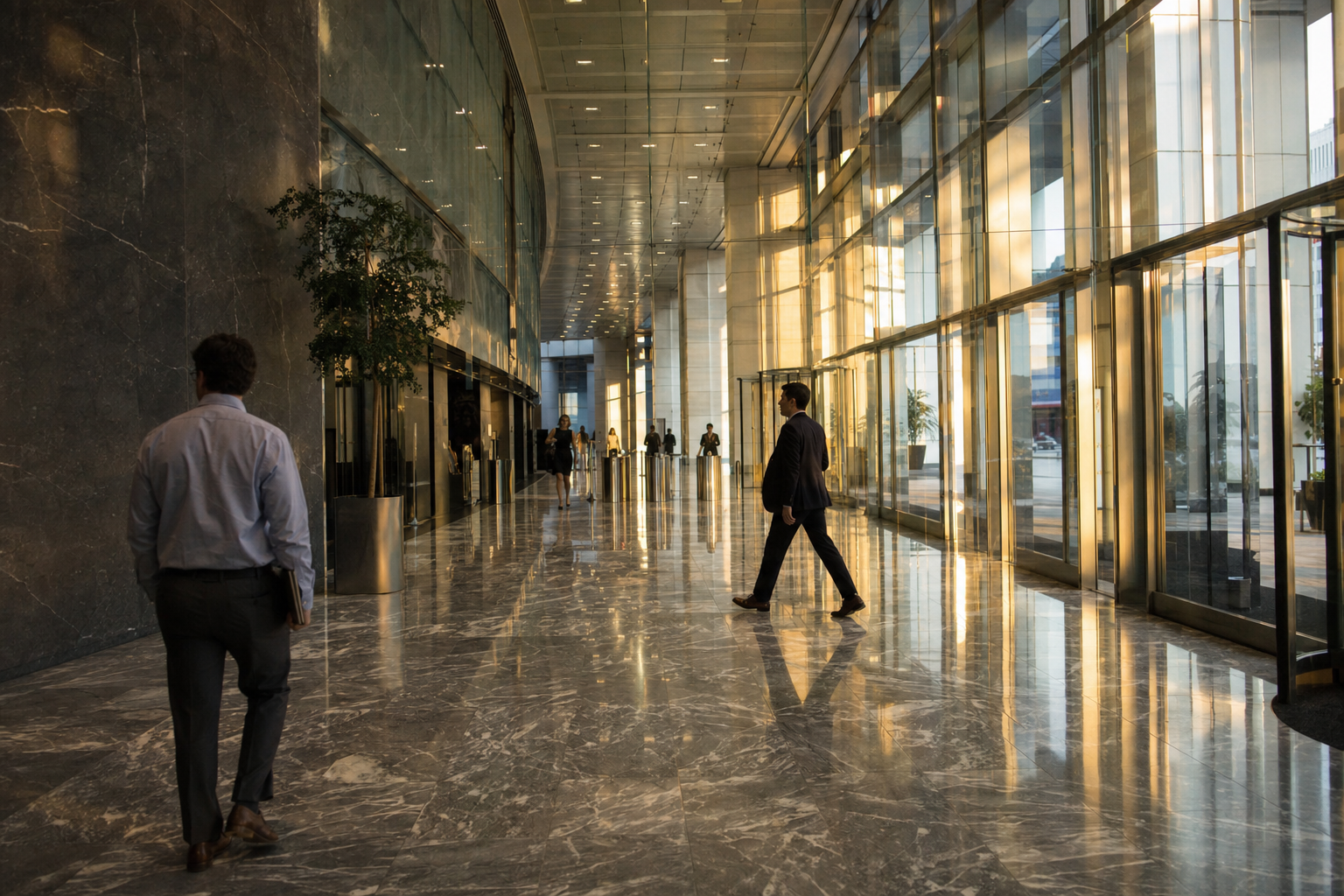 Photograph from the financials sector illustrating the ABC Arbitrage insider-trading story