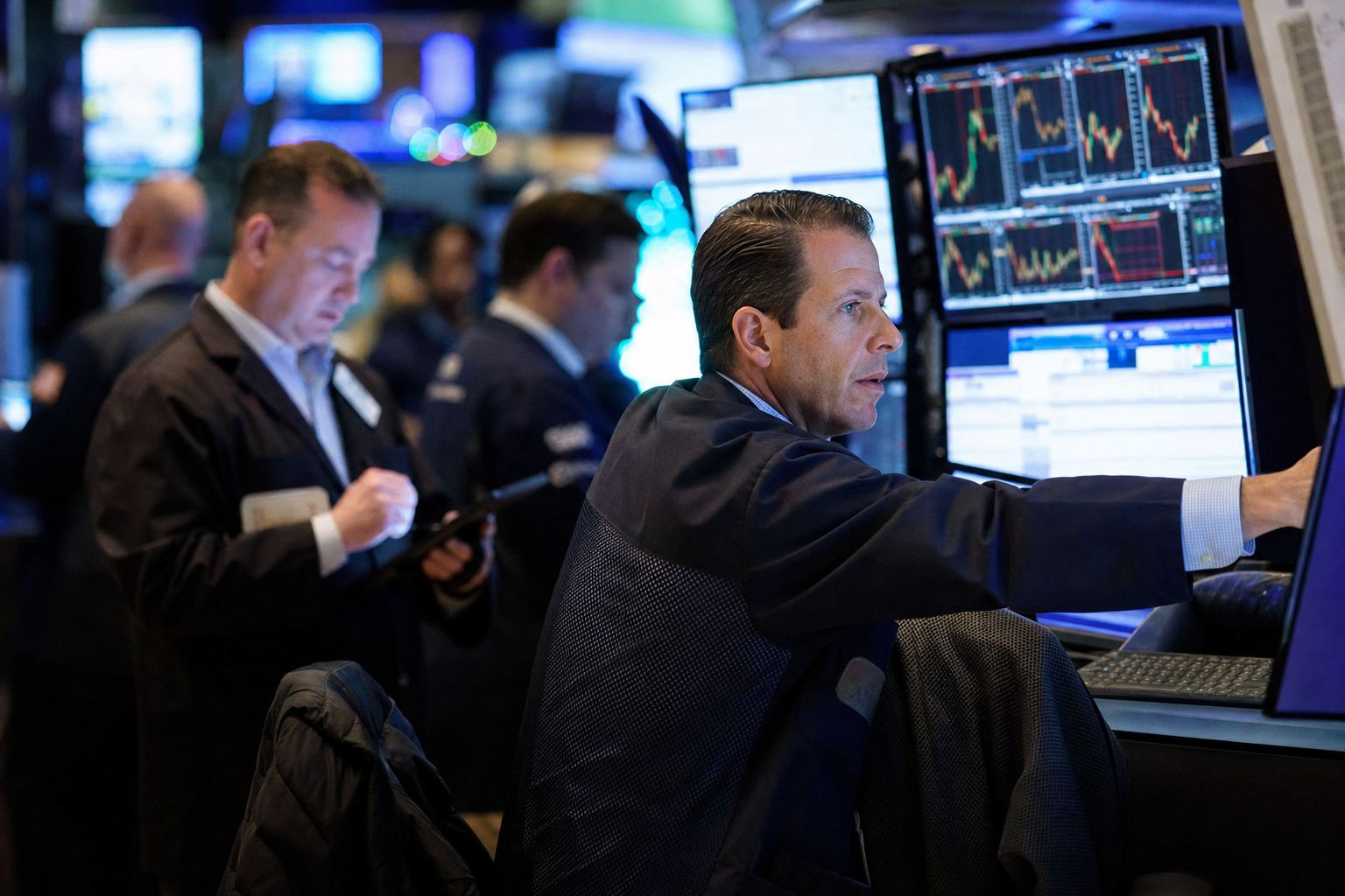 Photograph of a financials setting illustrating the ABC Arbitrage story