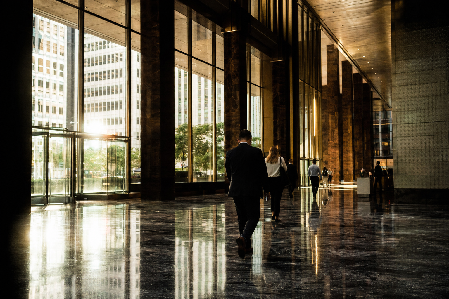 Photograph from the financials sector illustrating the ABC Arbitrage insider-trading story
