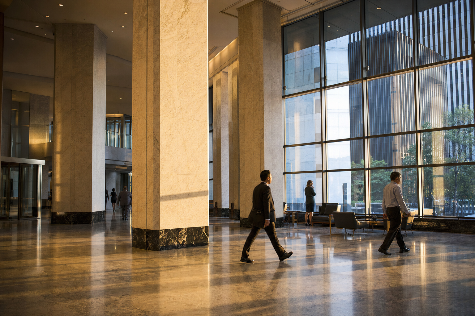 Photograph from the financials sector illustrating the ABC Arbitrage insider-trading story