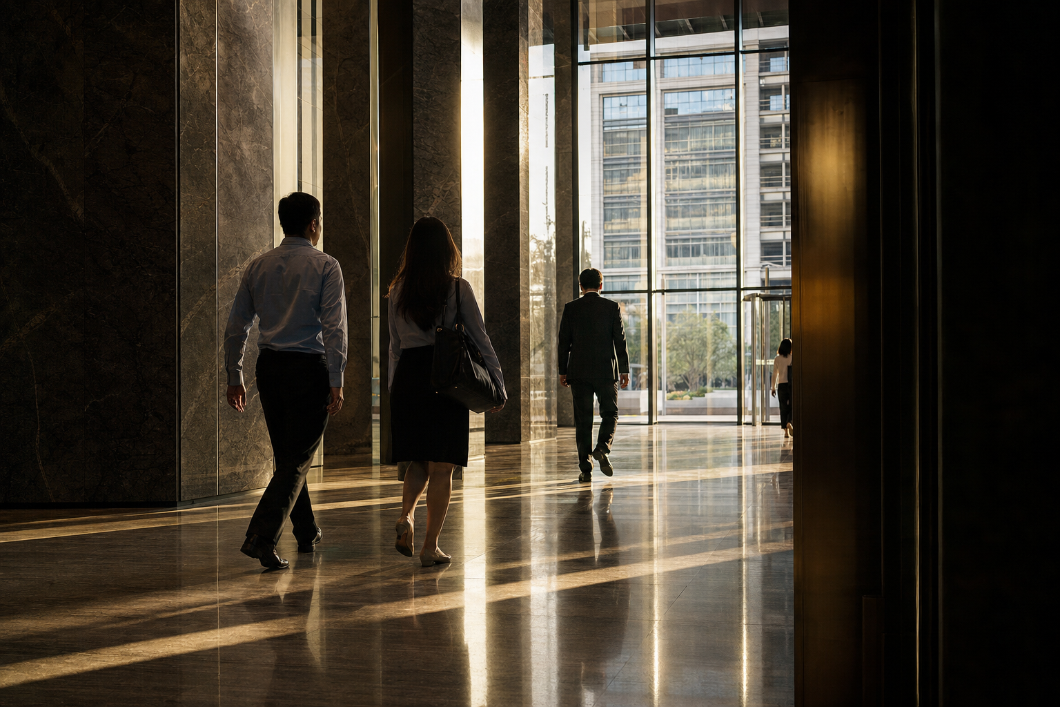 Photograph from the financials sector illustrating the ABC Arbitrage insider-trading story