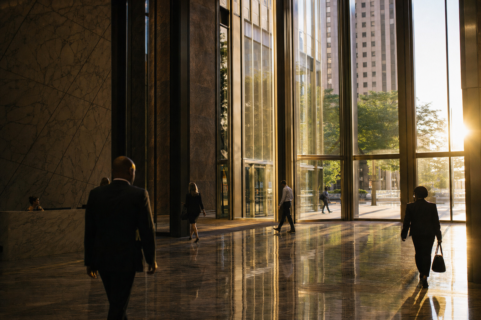 Photograph from the financials sector illustrating the ABC Arbitrage insider-trading story