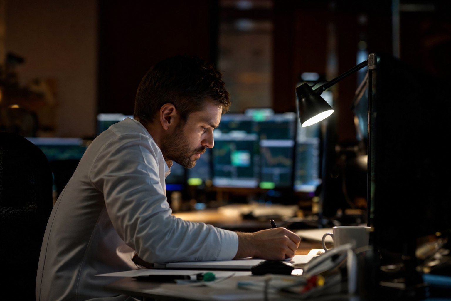 Photograph from the markets sector illustrating the Allianz insider-trading story