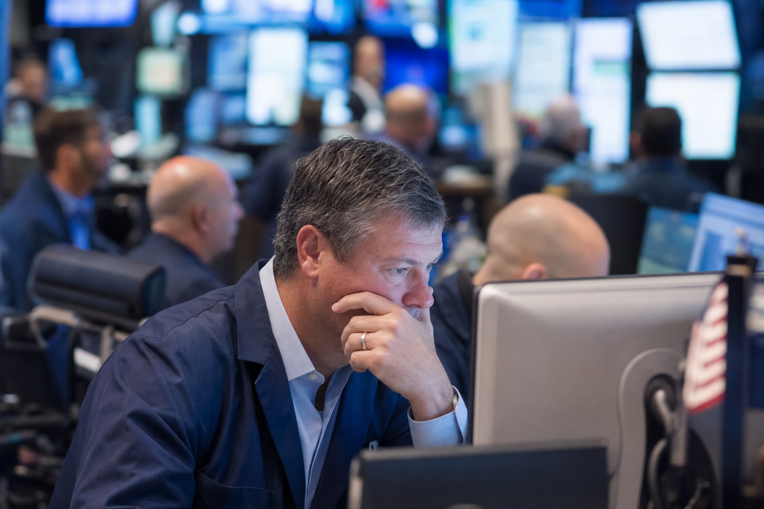 Photograph of a financials setting illustrating the AMUNDI story