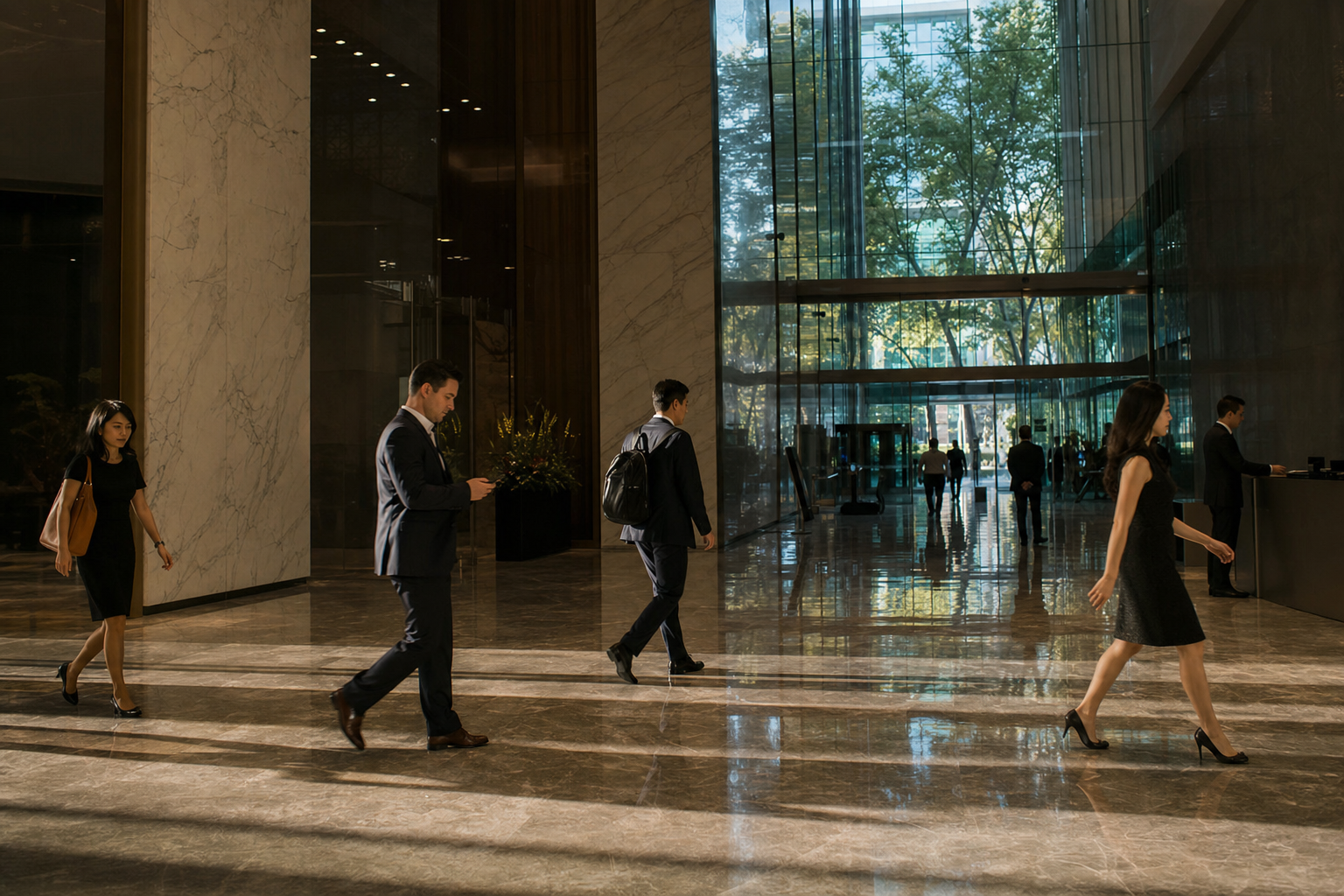 Photograph from the financials sector illustrating the Tikehau Capital insider-trading story
