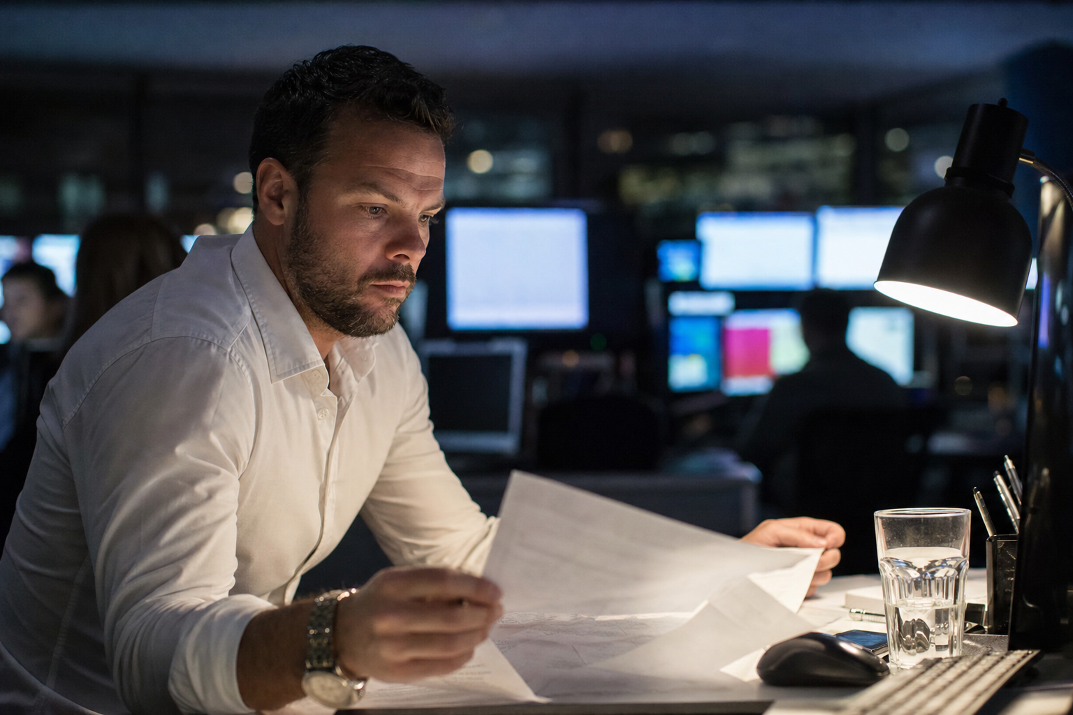Photograph from the markets sector illustrating the AstraZeneca insider-trading story