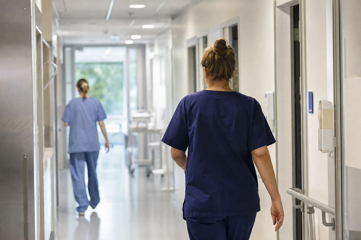 Photograph of a healthcare setting illustrating the Attendo AB (publ) story
