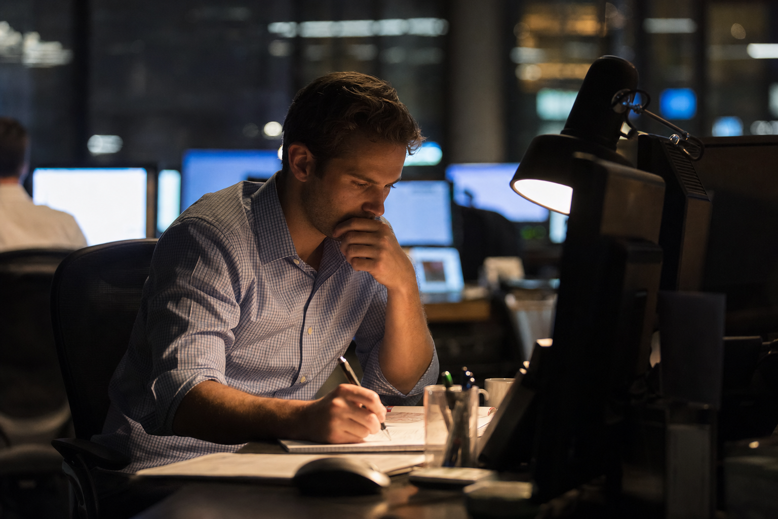 Photograph from the markets sector illustrating the BASF insider-trading story