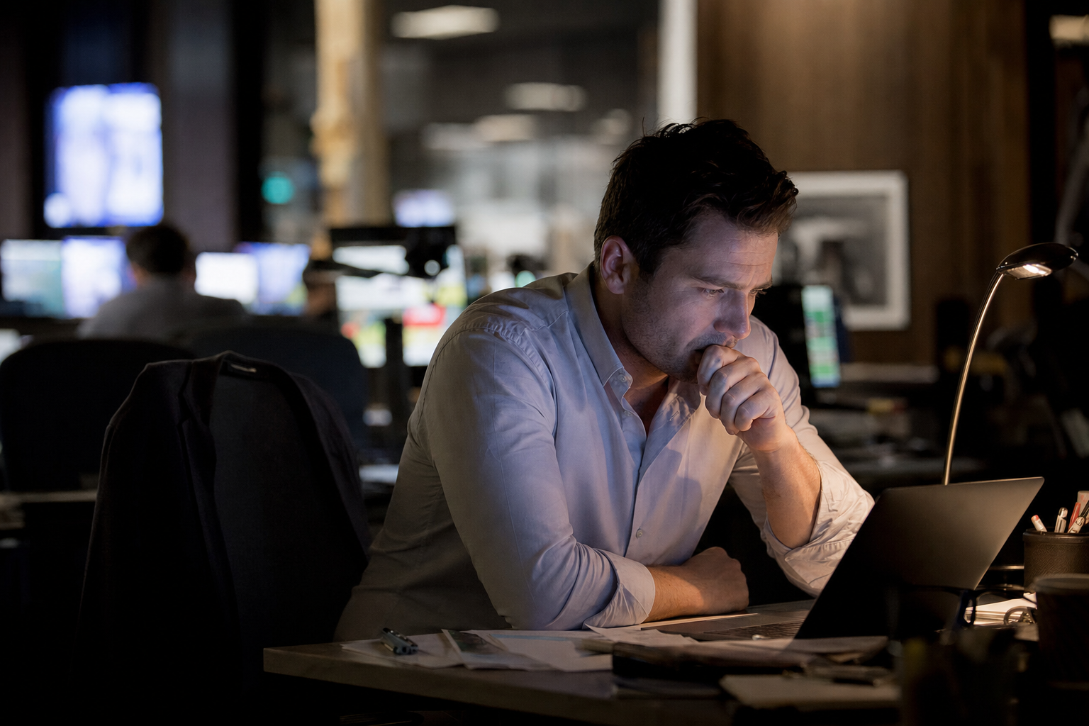 Photograph from the markets sector illustrating the Bayer insider-trading story