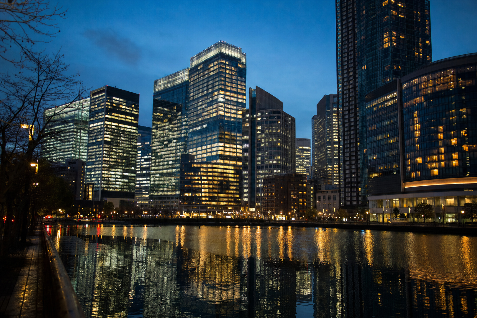 Photograph of a markets setting illustrating the BlackBerry Limited story