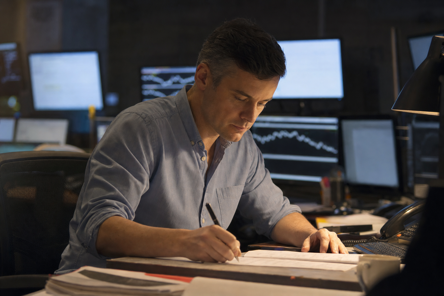 Photograph from the markets sector illustrating the BNP Paribas insider-trading story