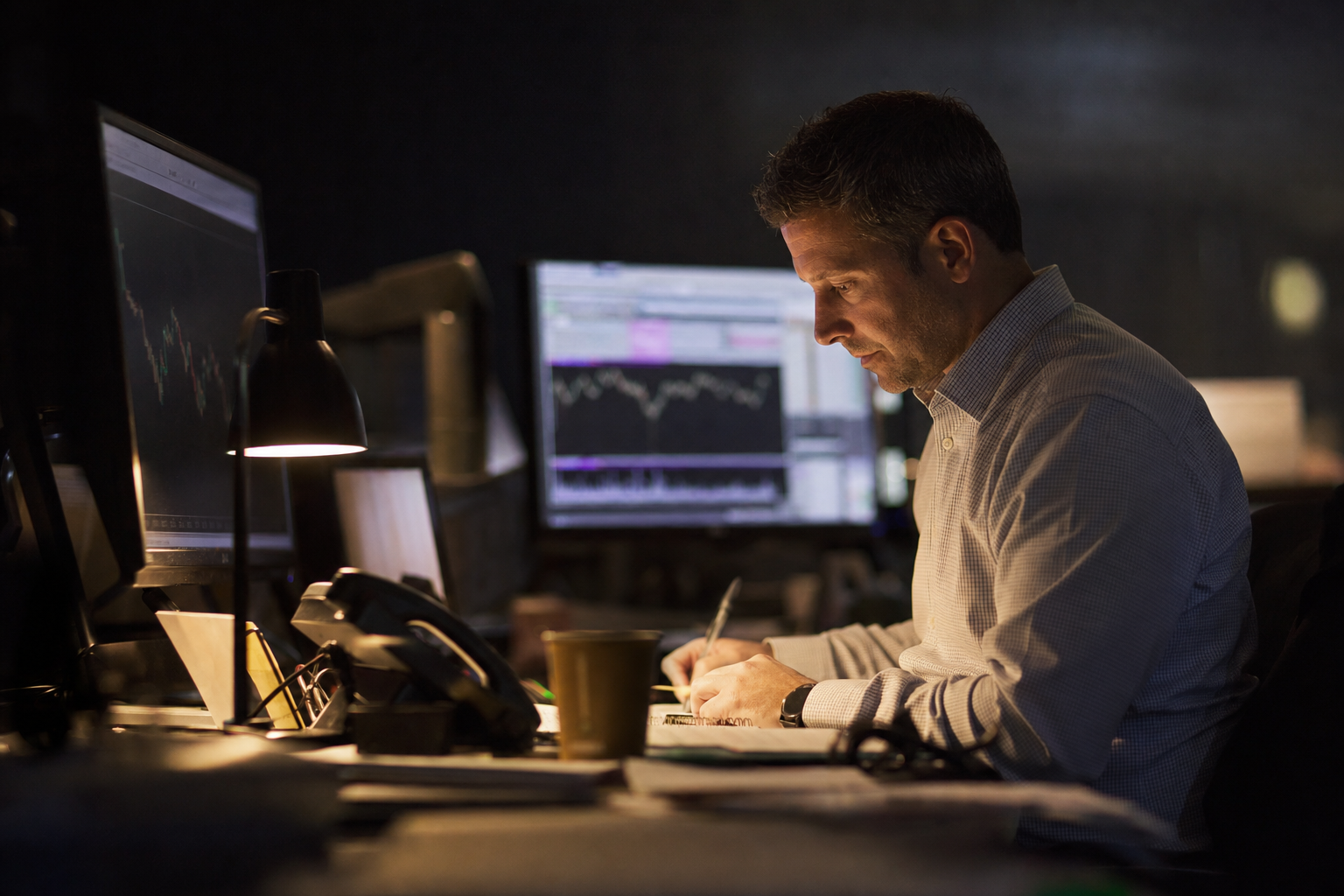 Photograph from the markets sector illustrating the BNP Paribas insider-trading story