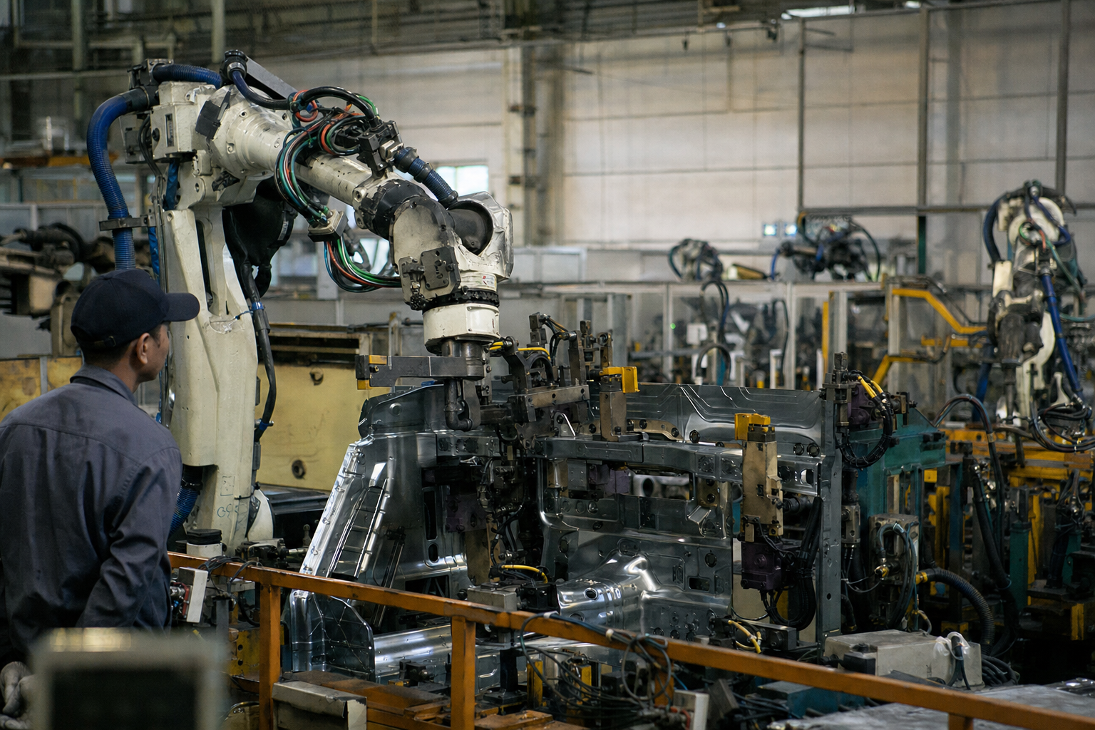 Photographie d'un environnement industriel illustrant le sujet sur BOLLORE SE