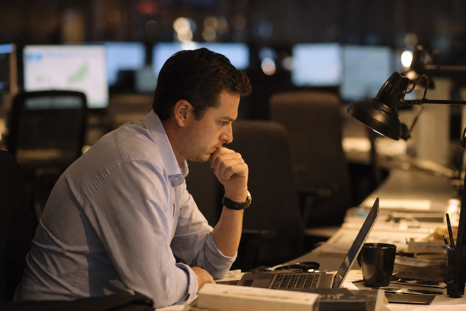 Photograph from the markets sector illustrating the BP p.l.c. insider-trading story