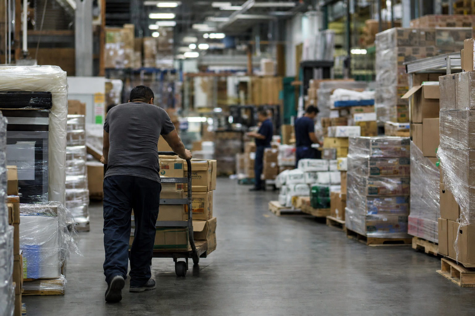 Photographie du secteur de la consommation illustrant l'article sur <a href=