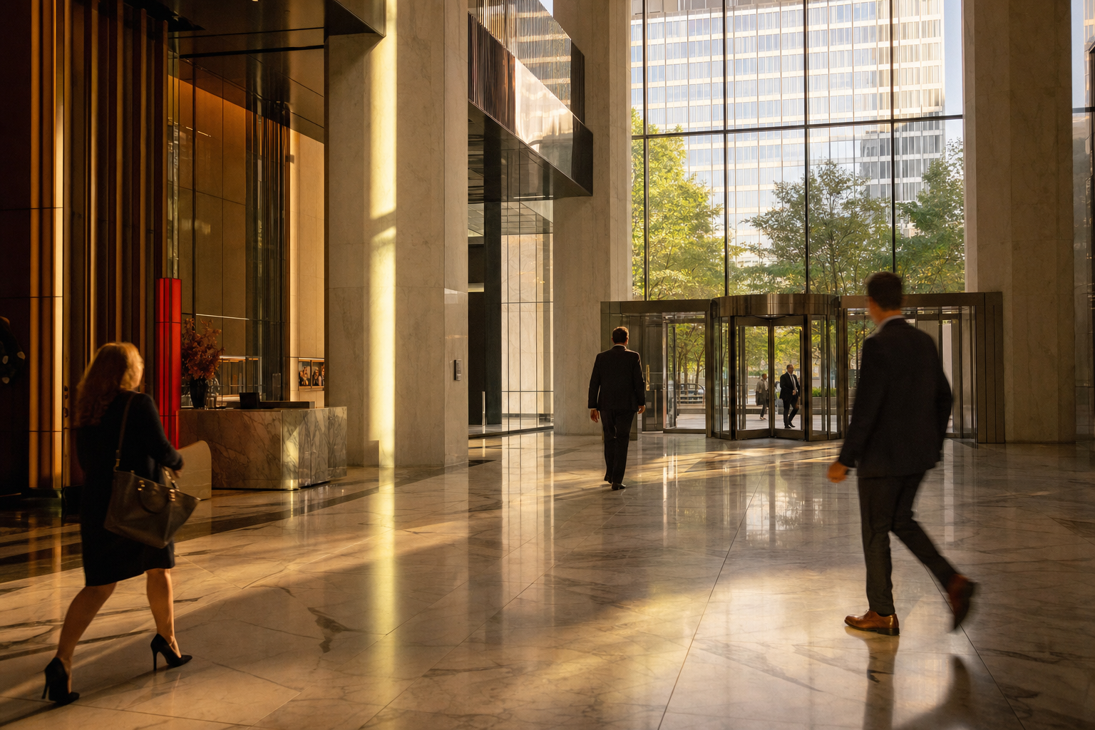 Photographie du secteur financier illustrant l'article sur <a href=