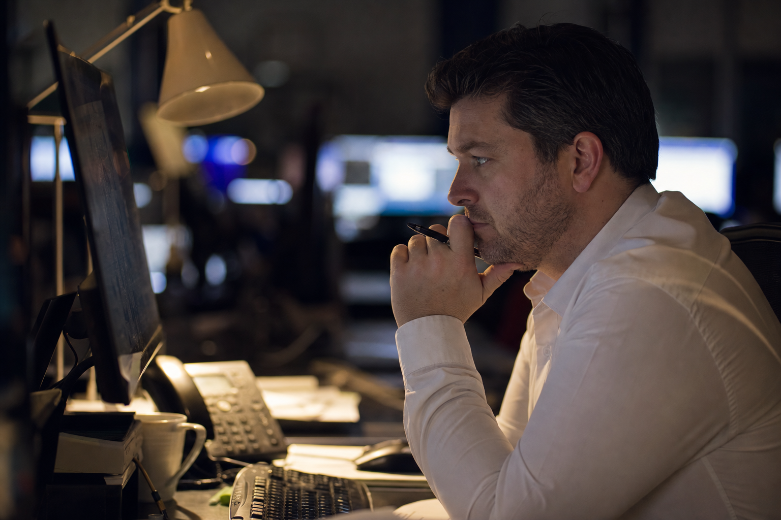 Photograph from the markets sector illustrating the Deutsche Bank insider-trading story