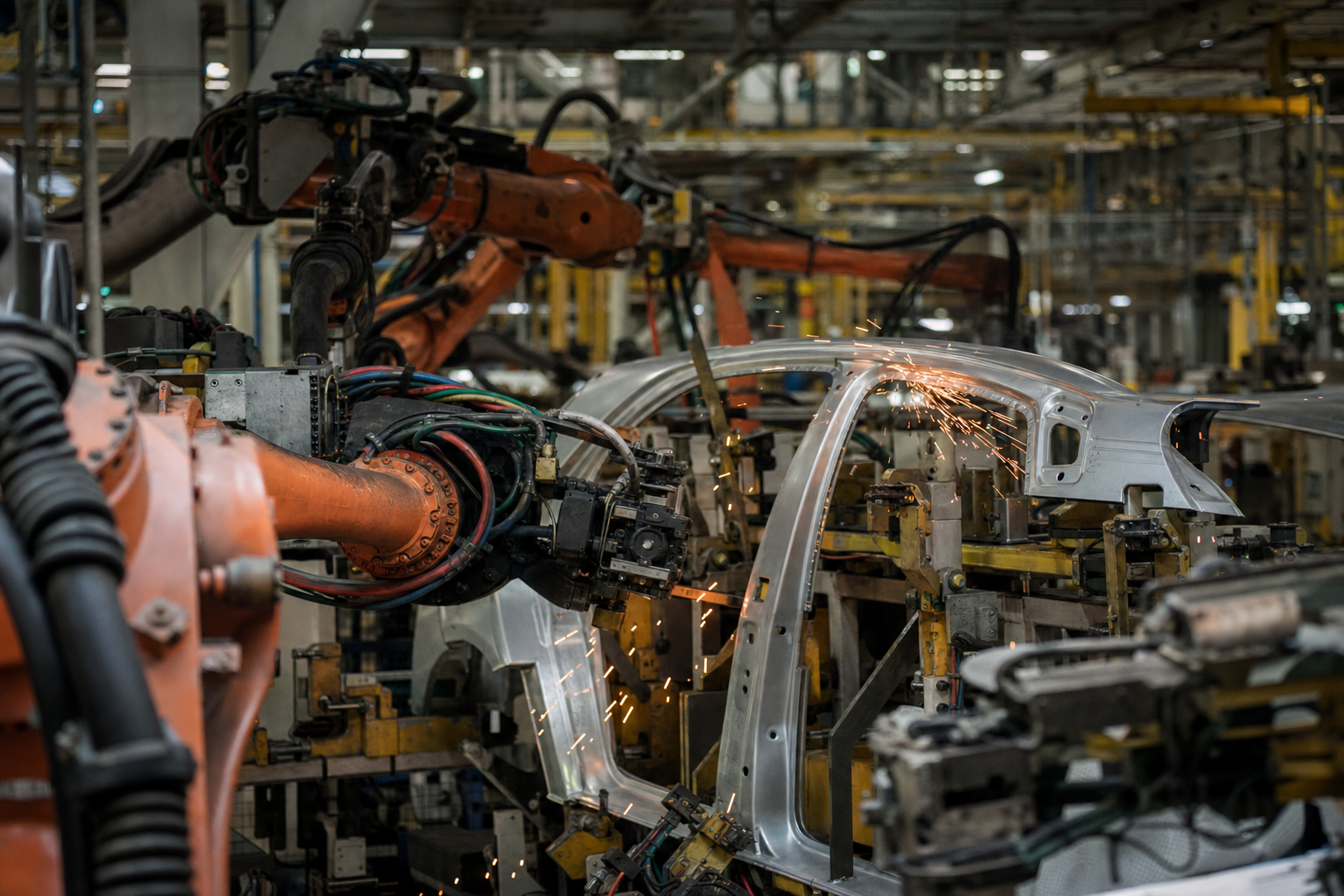 Photograph of a industrials setting illustrating the Leonardo DRS, Inc. story