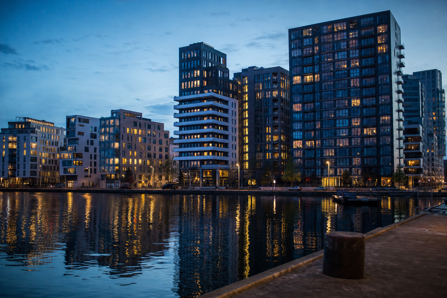 Photograph of a real estate setting illustrating the Fabege AB story