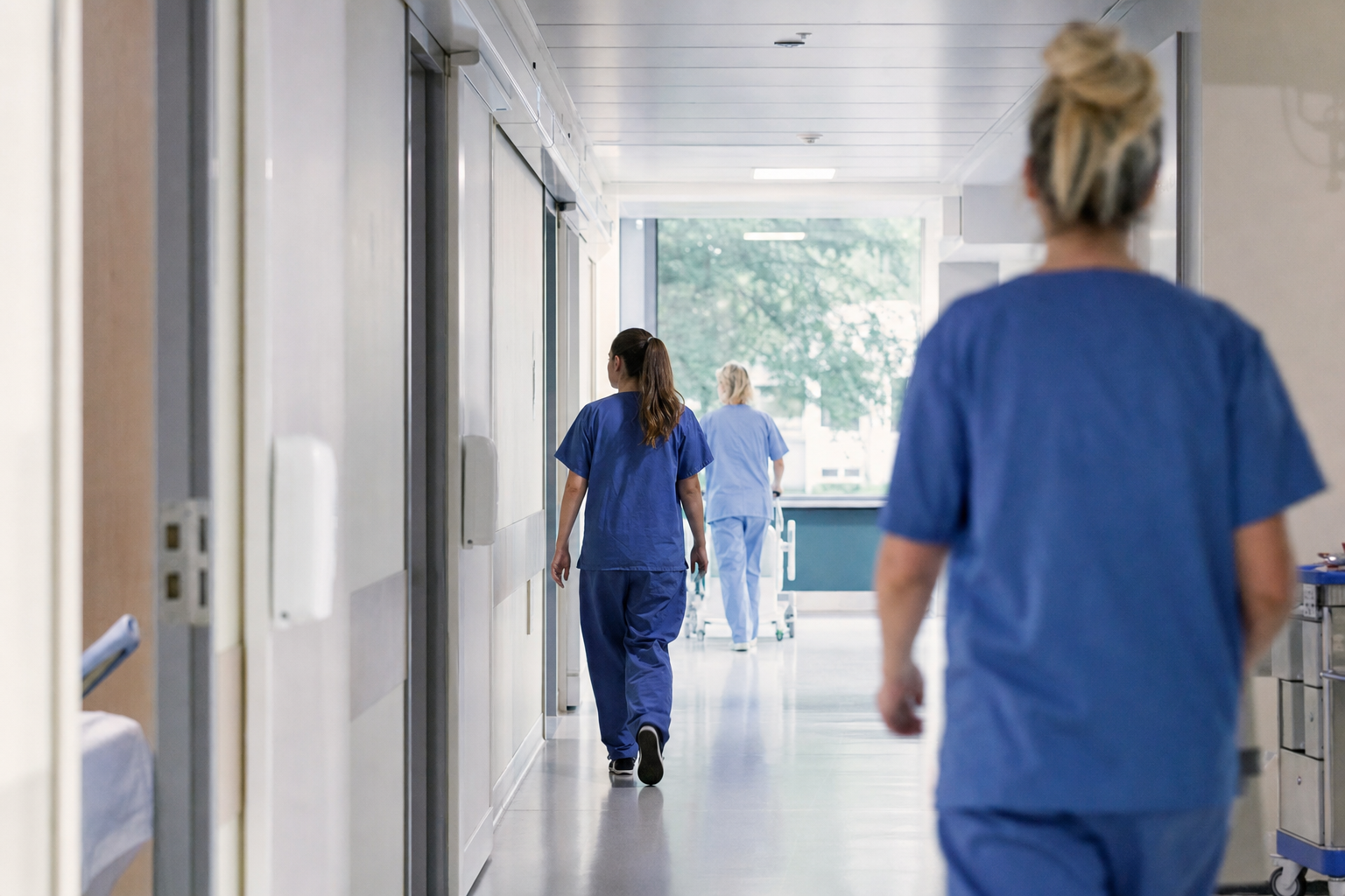 Photograph of a healthcare setting illustrating the GSK plc story