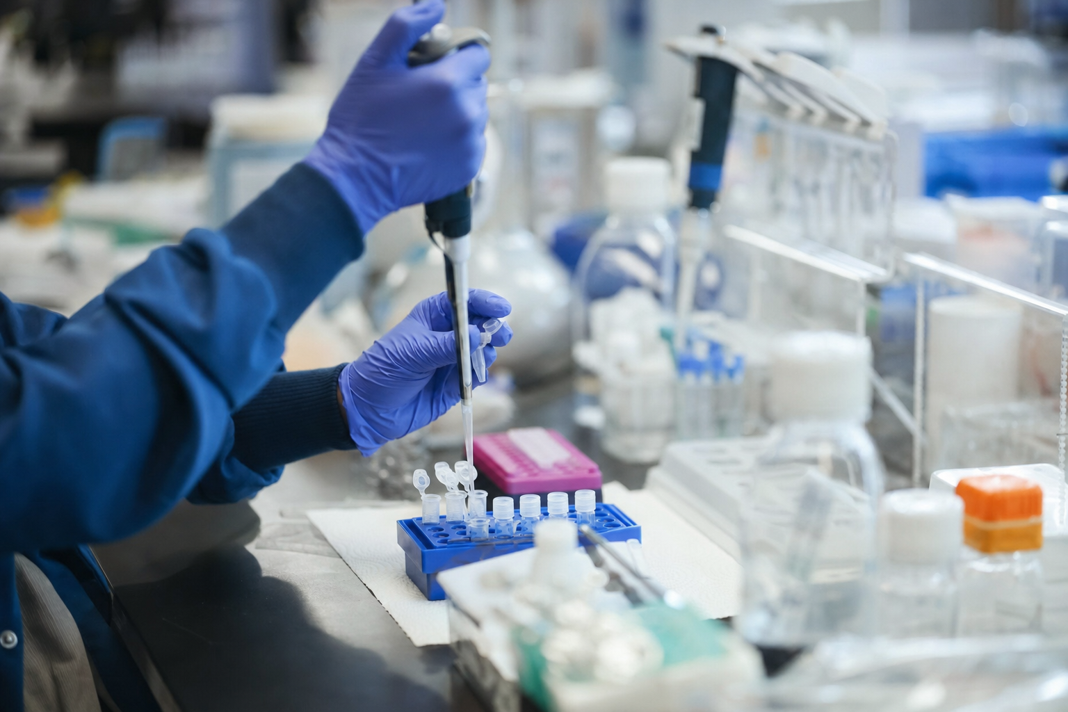 Photograph from the healthcare sector illustrating the GSK plc insider-trading story