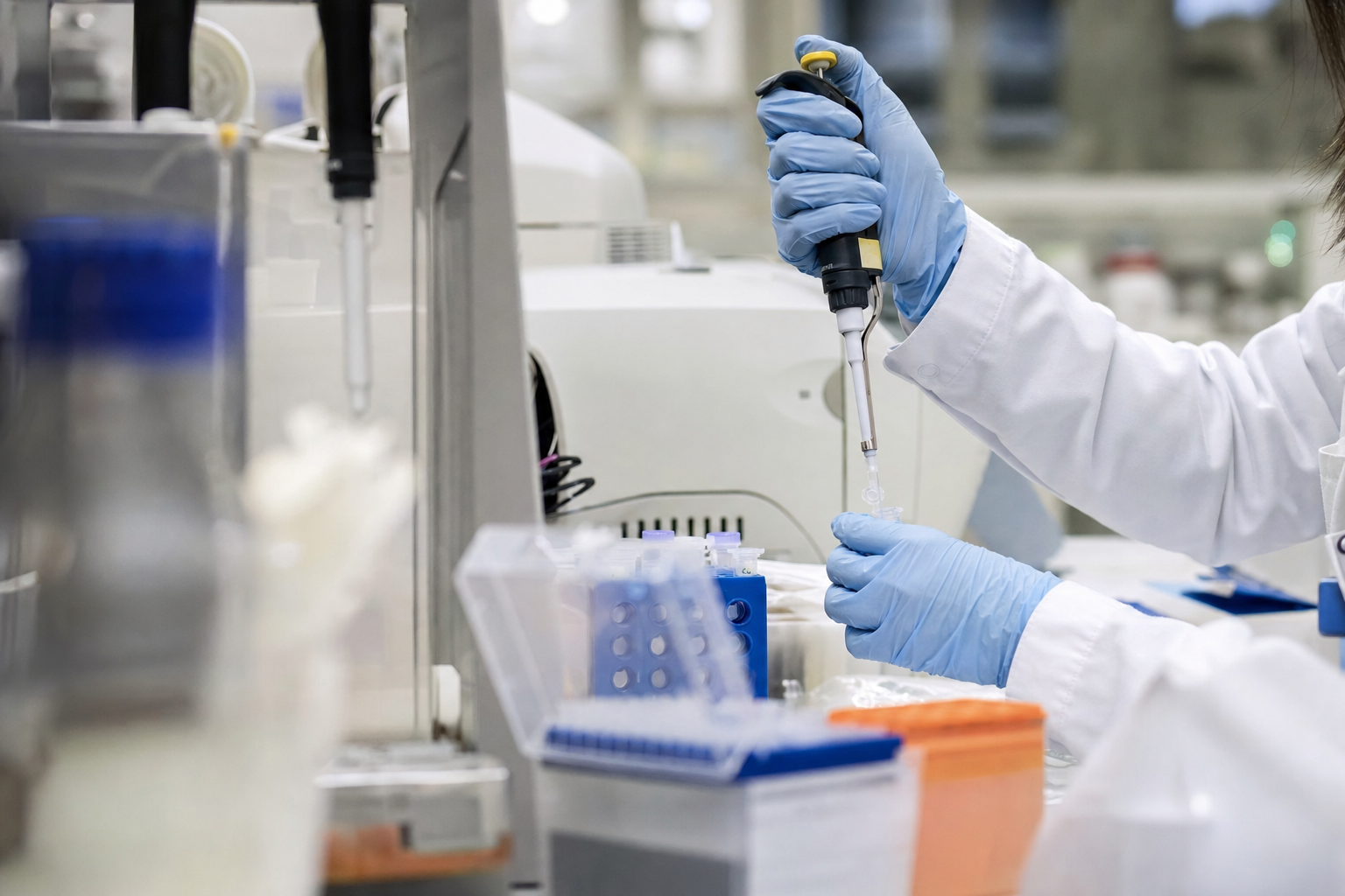 Photograph from the healthcare sector illustrating the Guardant Health, Inc. insider-trading story