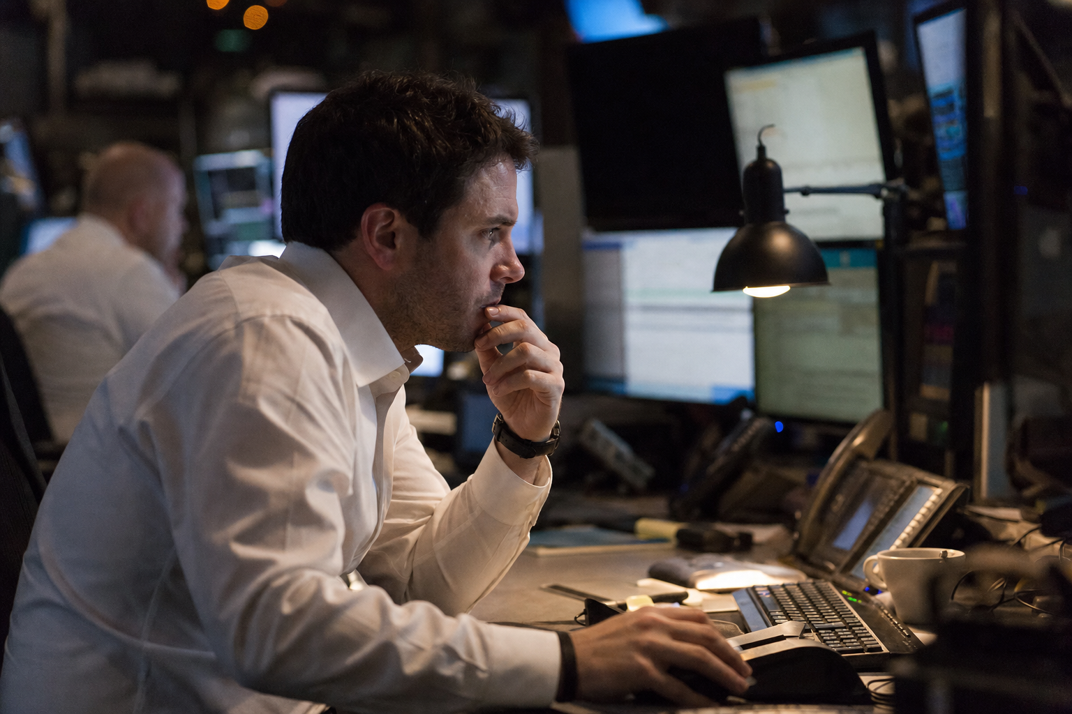 Photograph from the markets sector illustrating the HSBC insider-trading story