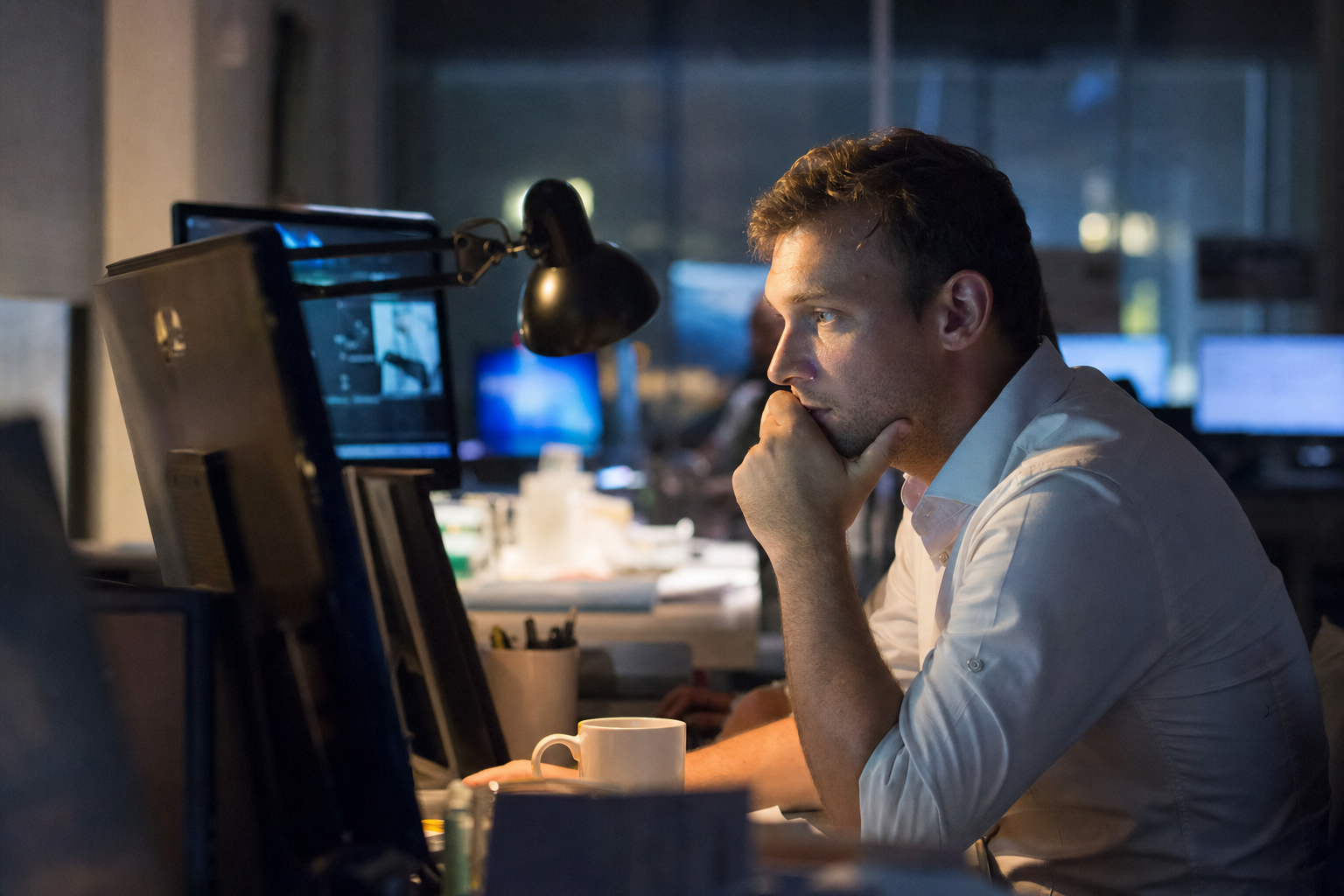 Photograph from the markets sector illustrating the HSBC insider-trading story