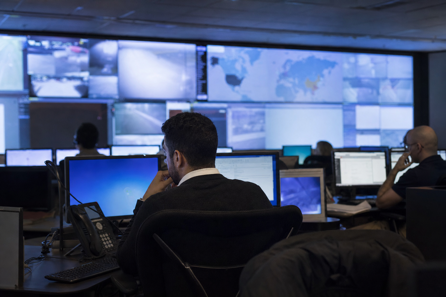 Photographie du secteur des telecoms illustrant l'article sur <a href=