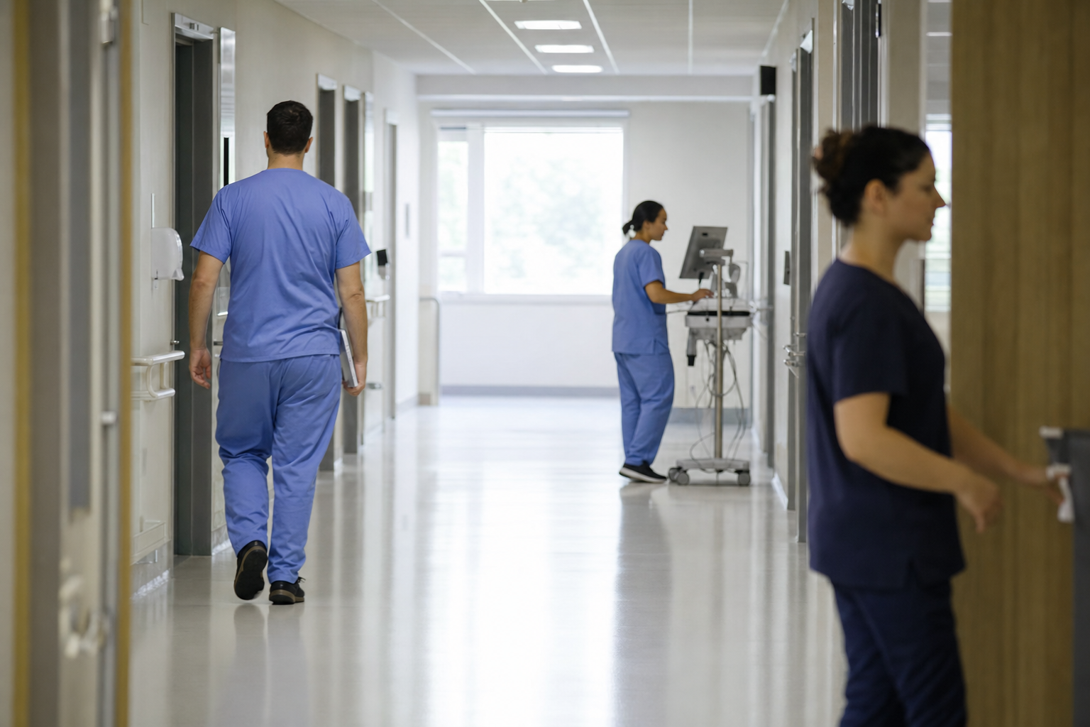 Photograph of a healthcare setting illustrating the Immunovant, Inc. story