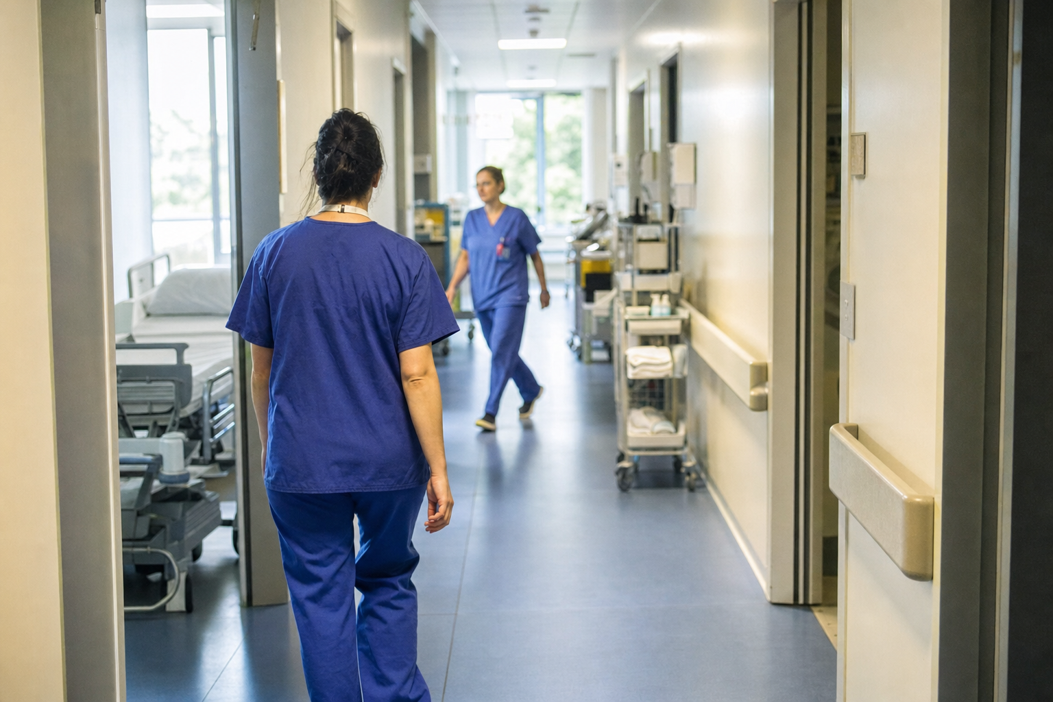 Photograph of a healthcare setting illustrating the IPSEN SA story