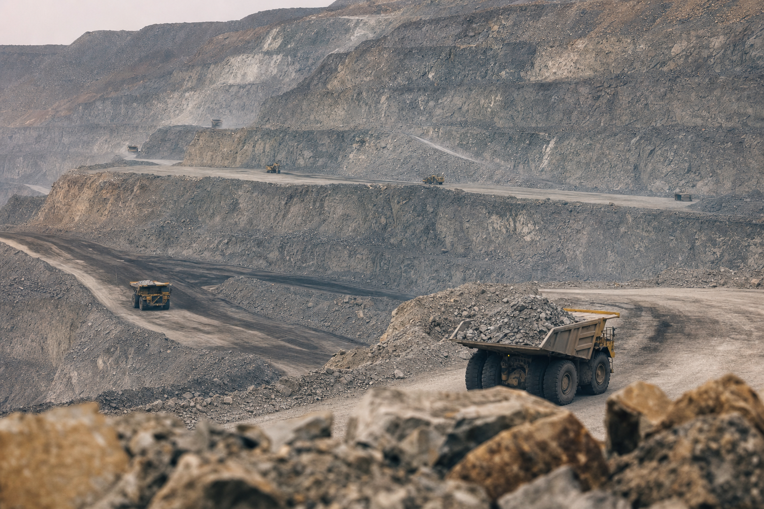 Photograph of a materials setting illustrating the Koppers Holdings Inc. story