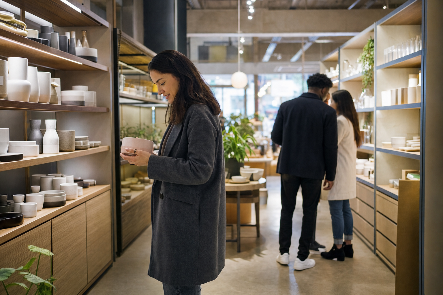 Photograph of a consumer setting illustrating the Lerøy Seafood Group ASA story