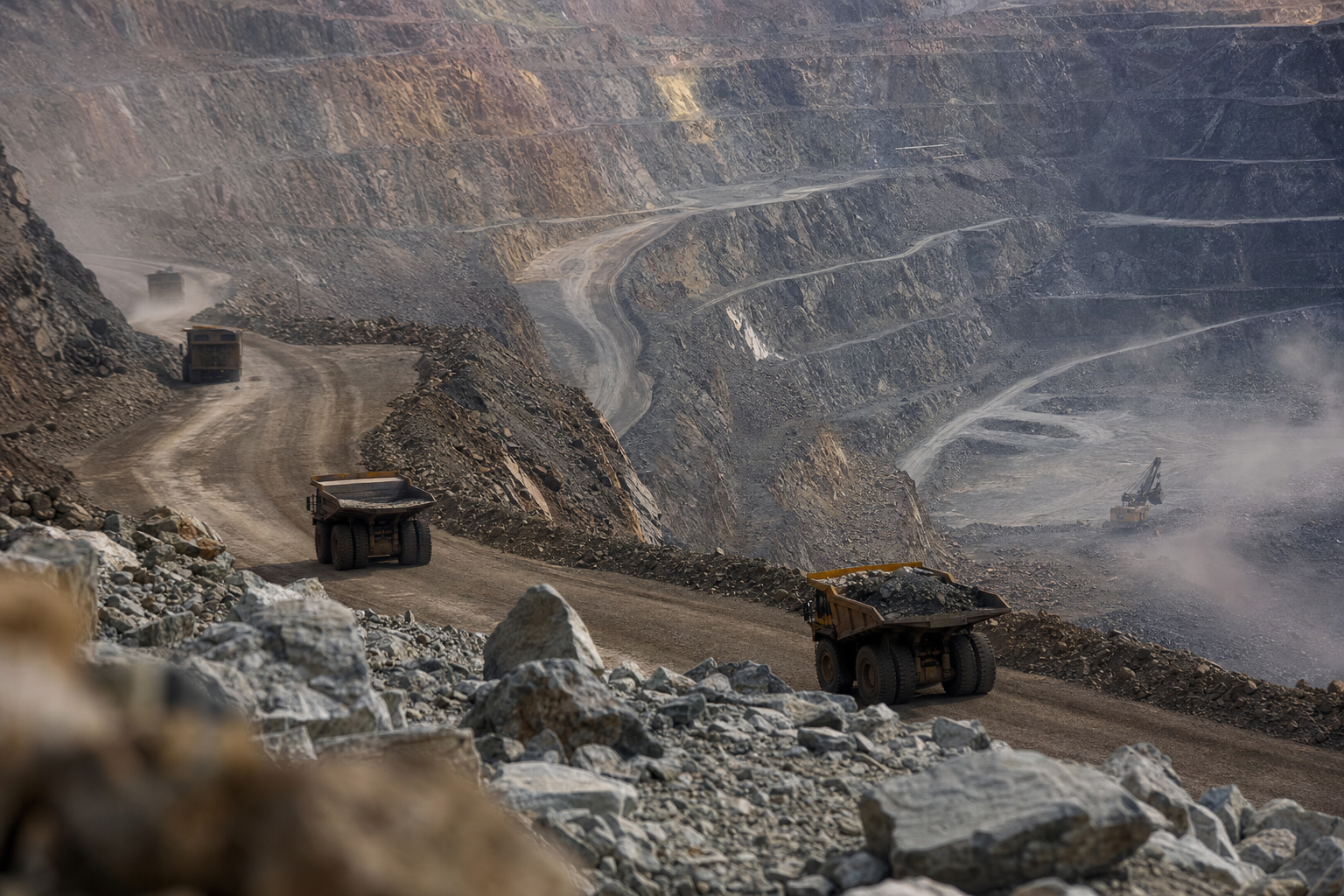 Photograph of a materials setting illustrating the MATERION Corp story
