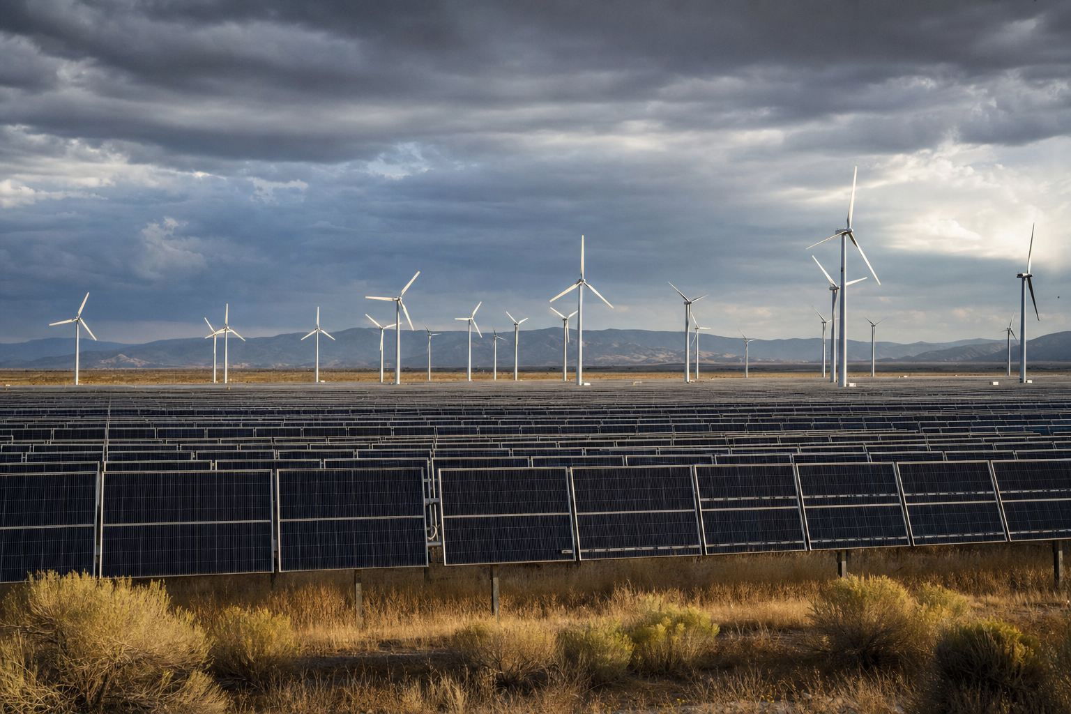 Photograph of a energy setting illustrating the Seche Environnement story