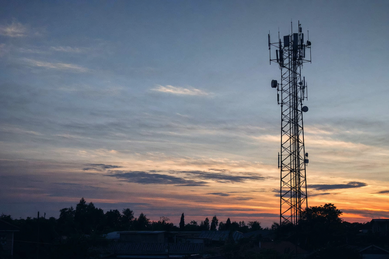 Photograph of a communications setting illustrating the Meta Platforms, Inc. story