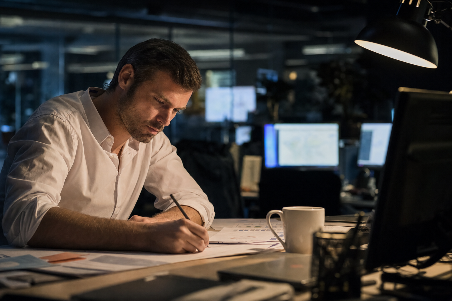 Photograph from the markets sector illustrating the NAVA insider-trading story