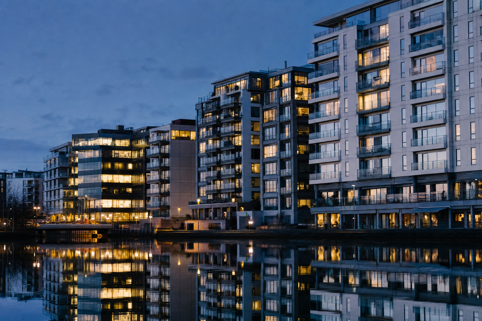 Photograph of a real estate setting illustrating the <a href=