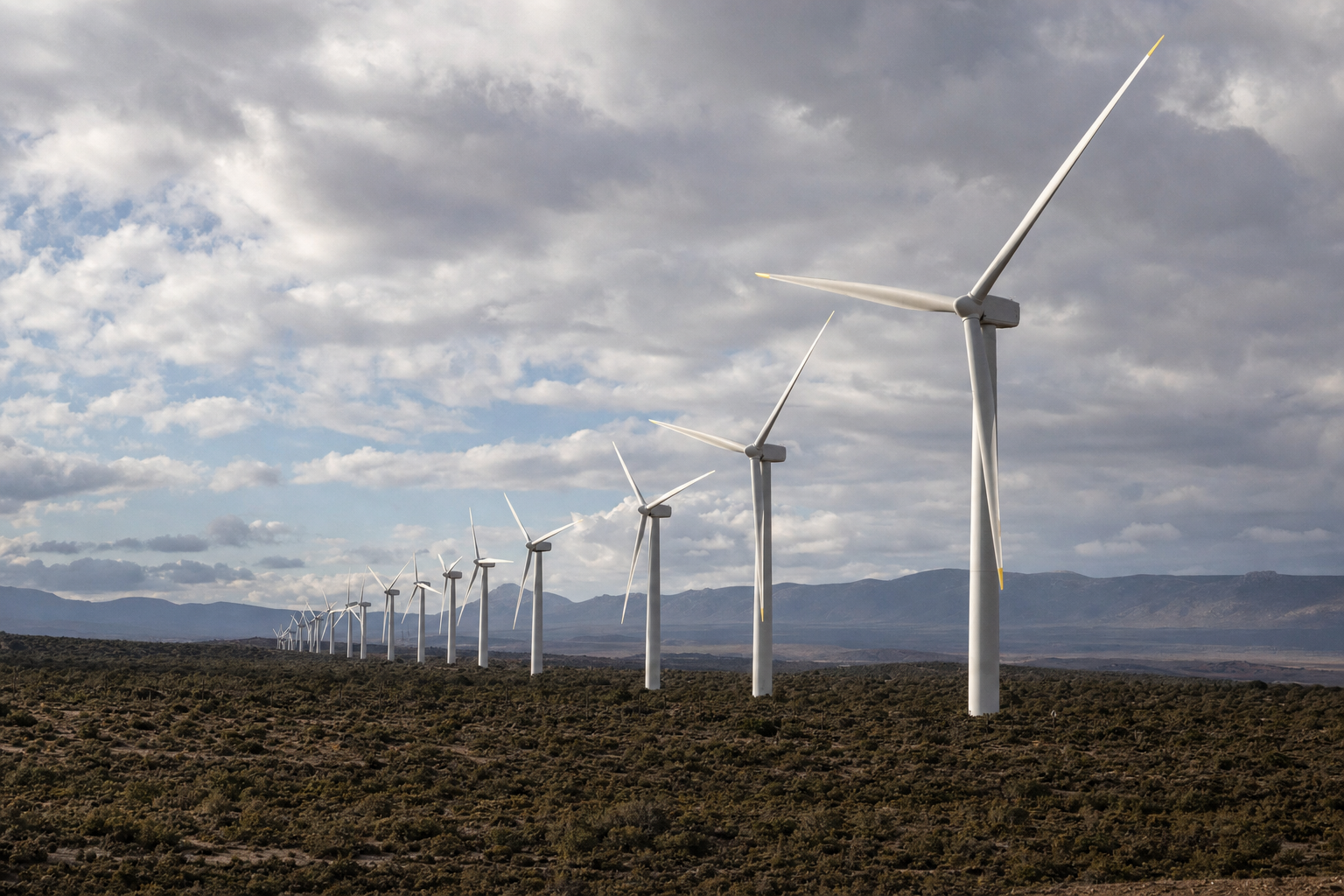 Photograph of a energy setting illustrating the Nextpower Inc. story