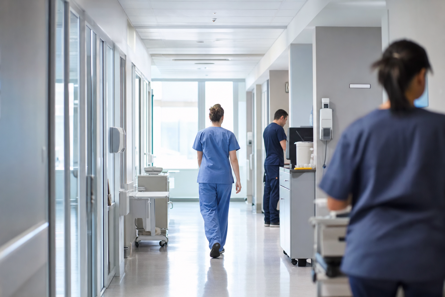 Photograph of a healthcare setting illustrating the GSK plc story
