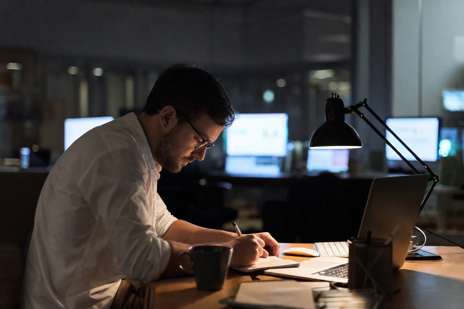 Photograph from the markets sector illustrating the Network People insider-trading story