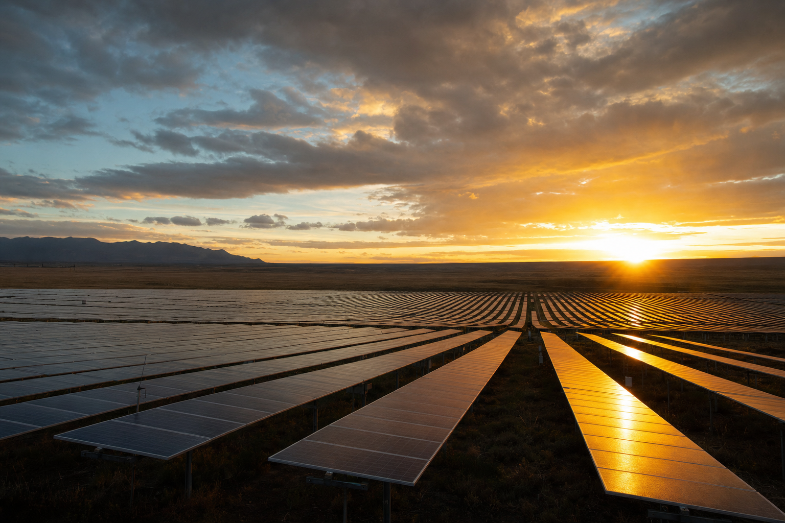 Photograph of a energy setting illustrating the NUSCALE POWER Corp story