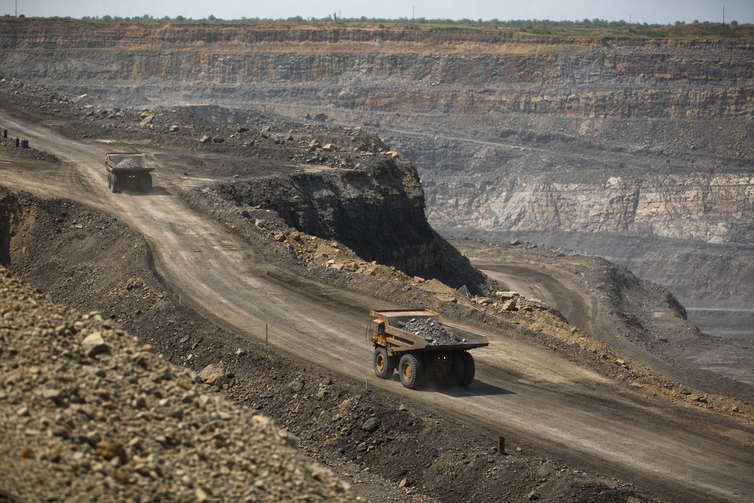 Photograph of a materials setting illustrating the Osisko Metals Incorporated story