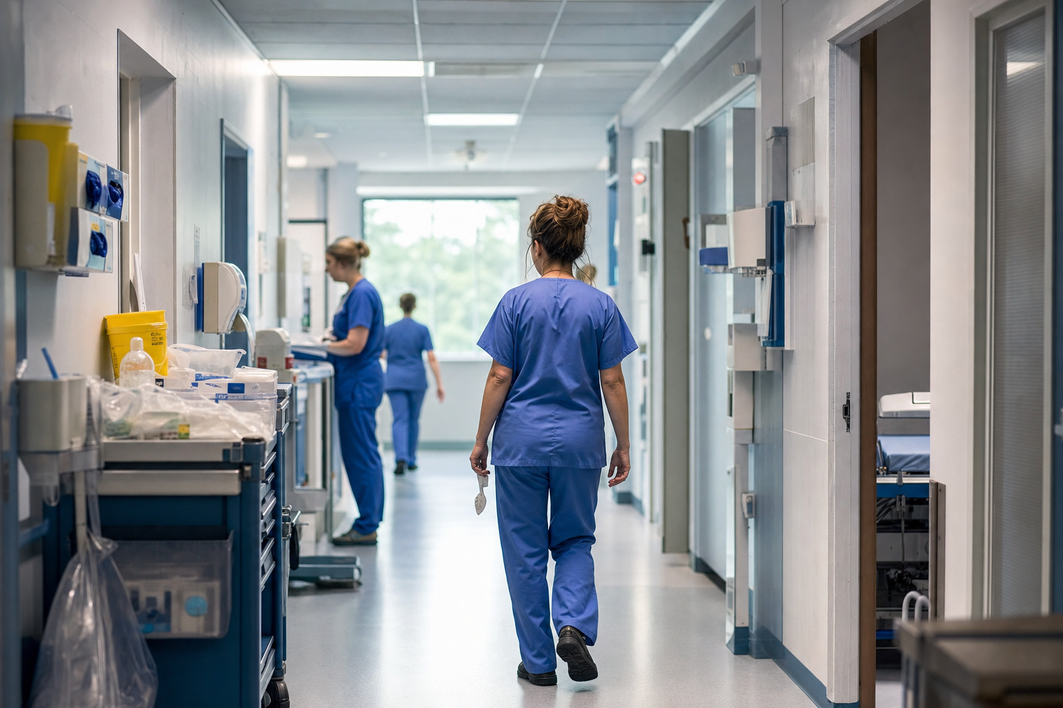 Photograph of a healthcare setting illustrating the <a href=