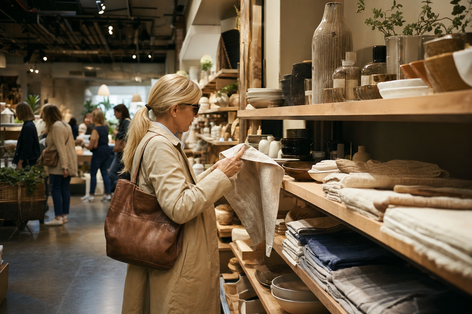 Photograph of a consumer setting illustrating the Richelieu Hardware Ltd. story