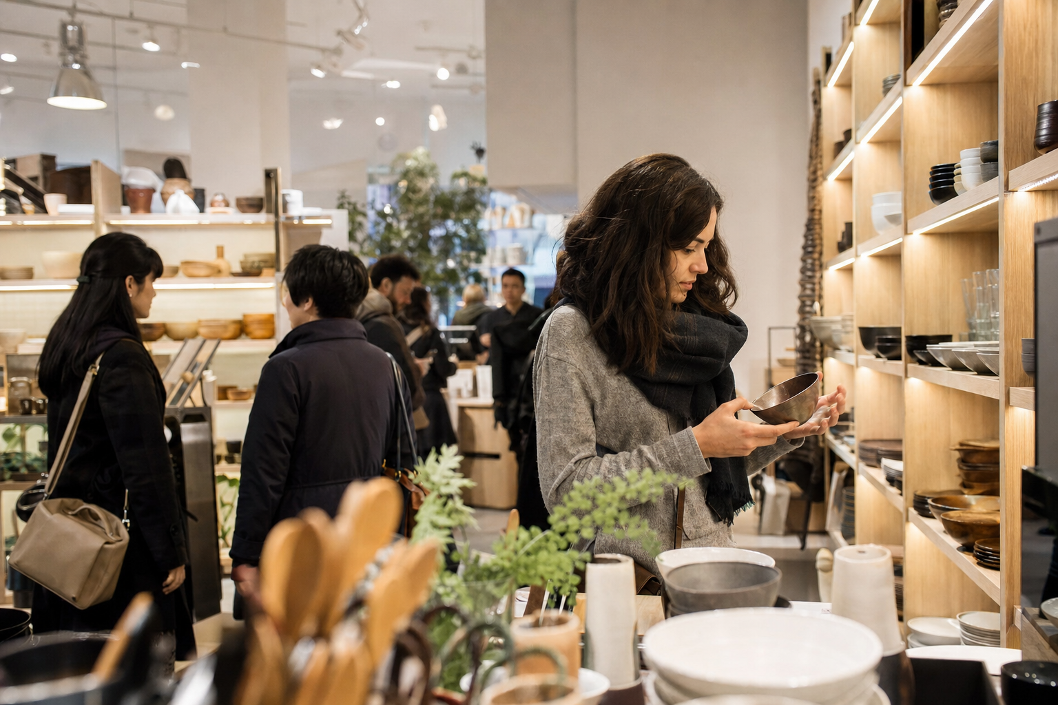 Photograph of a consumer setting illustrating the Roche Bobois SA story