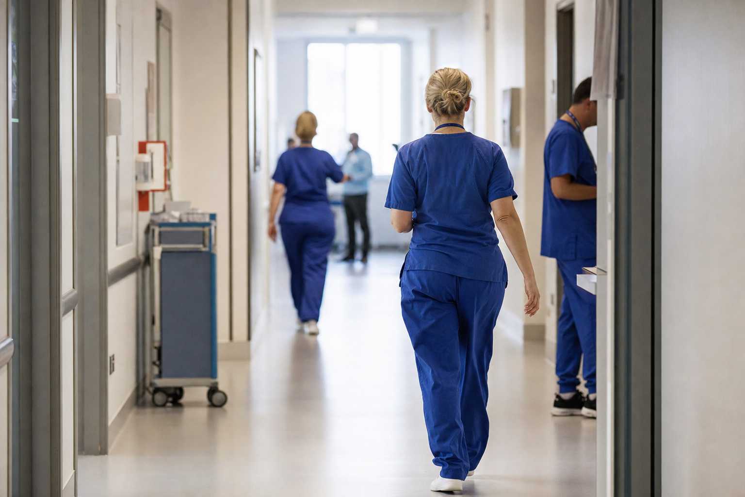 Photograph of a healthcare setting illustrating the SANOFI story